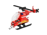 KiddiCraft KC1209 Brickcity Feuerwehr Helikopter
