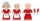 KiddiCraft KC1412 Happy Brixmas Figuren-Pack: Weihnachtsmann