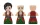 KiddiCraft KC1411 Piratecraft Figuren-Pack: Piratencrew