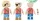 KiddiCraft KC1411 Piratecraft Figuren-Pack: Piratencrew