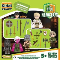 KiddiCraft KC1419 Herocraft Figuren-Pack: Dungeon Raider...