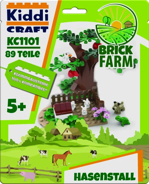 KiddiCraft KC1101 Brickfarm Hasenstall