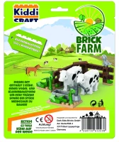 KiddiCraft KC1104 Brickfarm Kühe auf der Weide