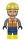 KiddiCraft KC1401 Brickcity Figuren-Pack: Die Bautruppe