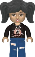 KiddiCraft KC1402 Brickcity Figuren-Pack: Rock-Festival