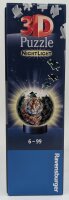 Ravensburger 3D Puzzle 11248 - Nachtlicht Puzzle-Ball Raubkatzen  LED Nachttischlampe mit Klatsch-Schalter 74 teile