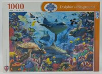 FX Schmid 1000 Teile Puzzle Delfin Spielplatz David Penfound