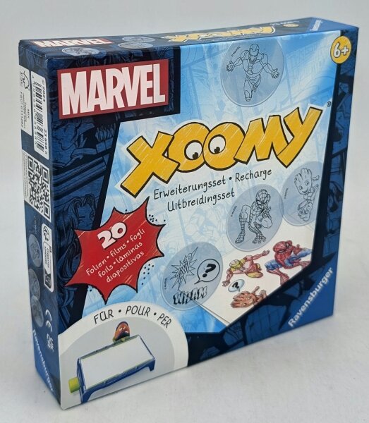 Ravensburger 23698 Xoomy Erweiterungsset Marvel für den Xoomy Midi oder Maxi, Xoomy 20 neuen Motiven
